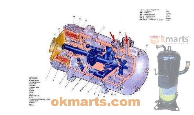 refrigeration compressor，compressor,Mitsubishi Compressor,Bristol Compressor，HITACHI Compressor，Danfoss compressor 